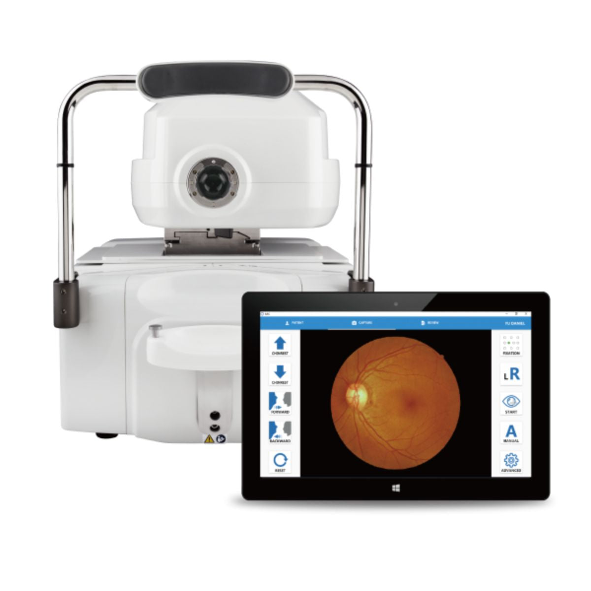 Cámara retinal portátil completamente automática, Crystalvue