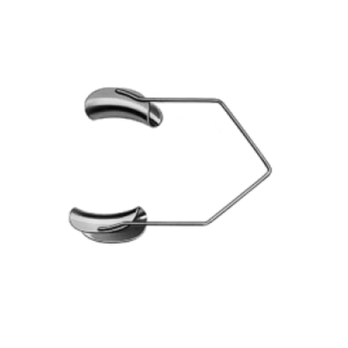 Blefaróstato Barraquer hoja solida de 15 mm