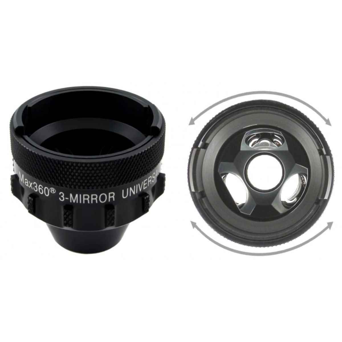 Lente tres espejosUniversal Max360, 18mm, Ocular