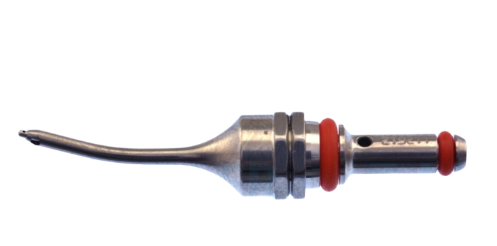 Punta curva del sistema MST Intertip T, 20 G, 0.3 mm, titanio