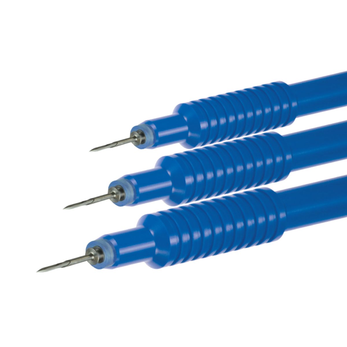 Set de trócares con válvula extraíble de 23G, estériles, desechables