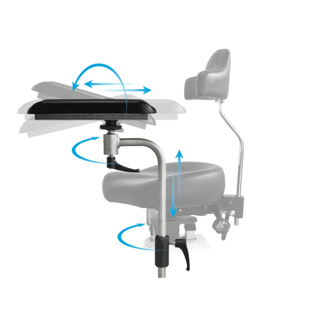 Sillón para cirujano, eléctrico, línea Performance, con descansabrazos y asiento comfortable, UFSK