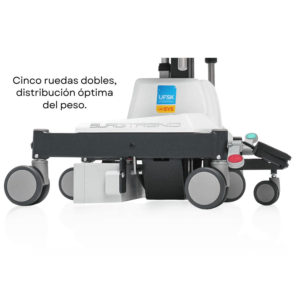 Sillón para cirujano, eléctrico, línea Performance, con descansabrazos y asiento comfortable, UFSK