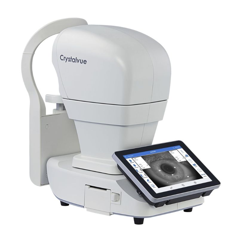 TONOMETRO AUTOMÁTICO DE NO CONTACTO CON PAQUIMETRÍA, CRYSTALVUE