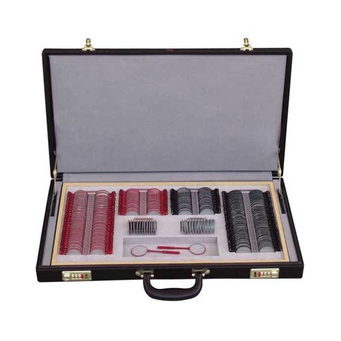 Caja de pruebas de 266 lentes piel, DONG WU