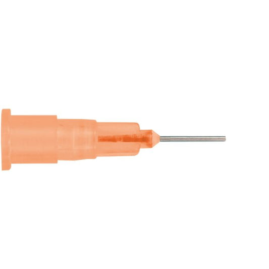 Cánula para inyección de fluidos viscosos 25G, desechable