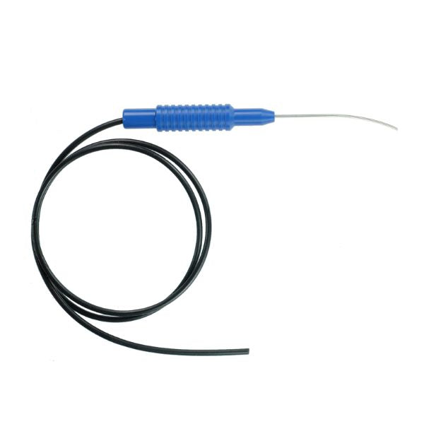 Endosonda curva 25G con conector QTL, desechable