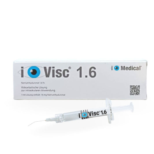 Kit de Viscoelástico, Hialuronato de Sodio I-Visc 1.6% y Cánula 27G, IMEDICAL