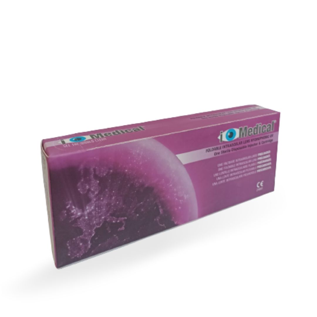 Lente intraocular flexible precargado de cámara posterior