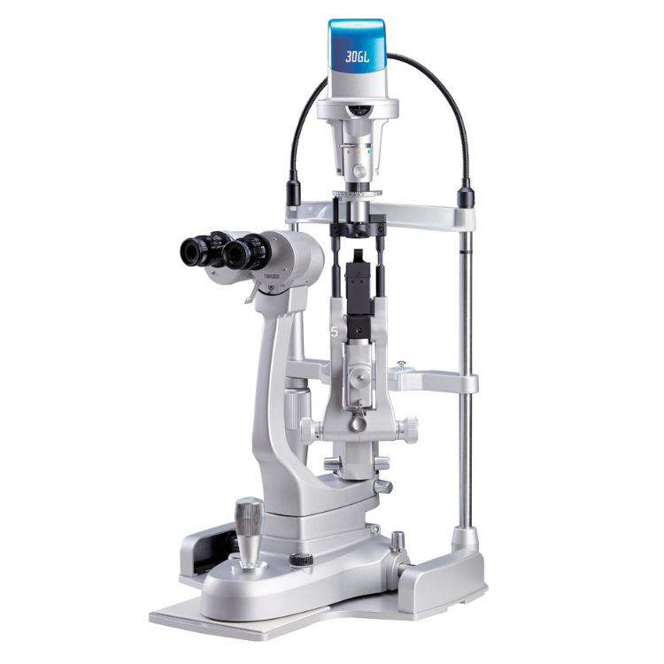 Lámpara de hendidura tipo Greenough, 2 magnificaciones, TAKAGI