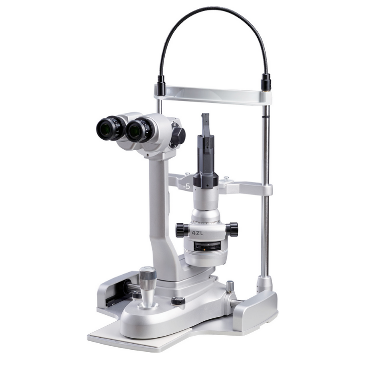 Lámpara de hendidura con binoculares convergentes, 5 magnificaciones, TAKAGI