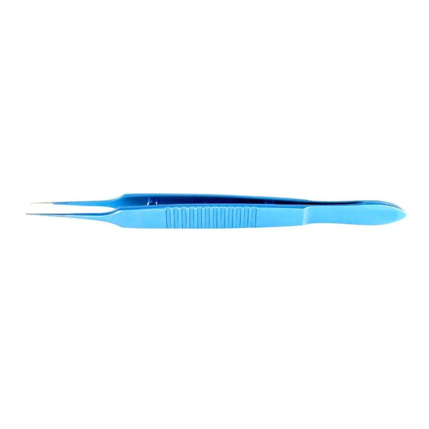 Pinza de sutura McPherson, recta, plataforma de 4 mm, titanio