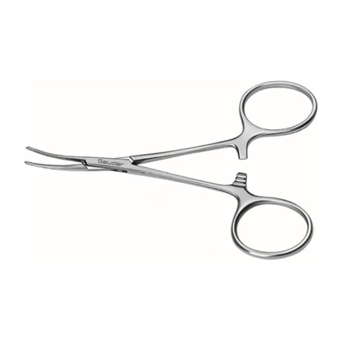 Pinza mosquito Hartmann recta serrada