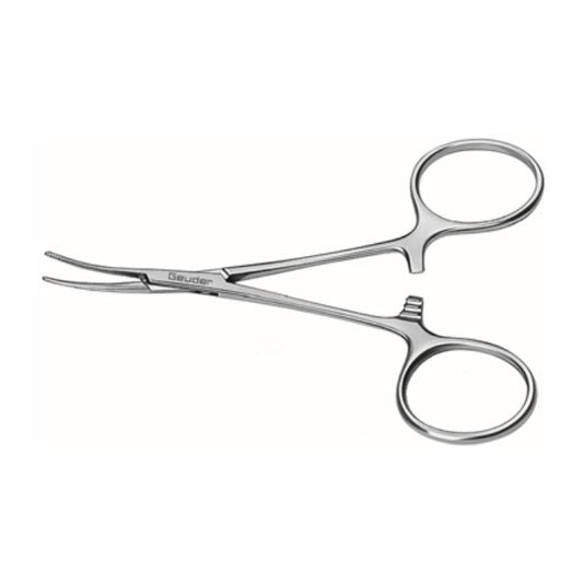 Pinza mosquito Hartmann recta serrada