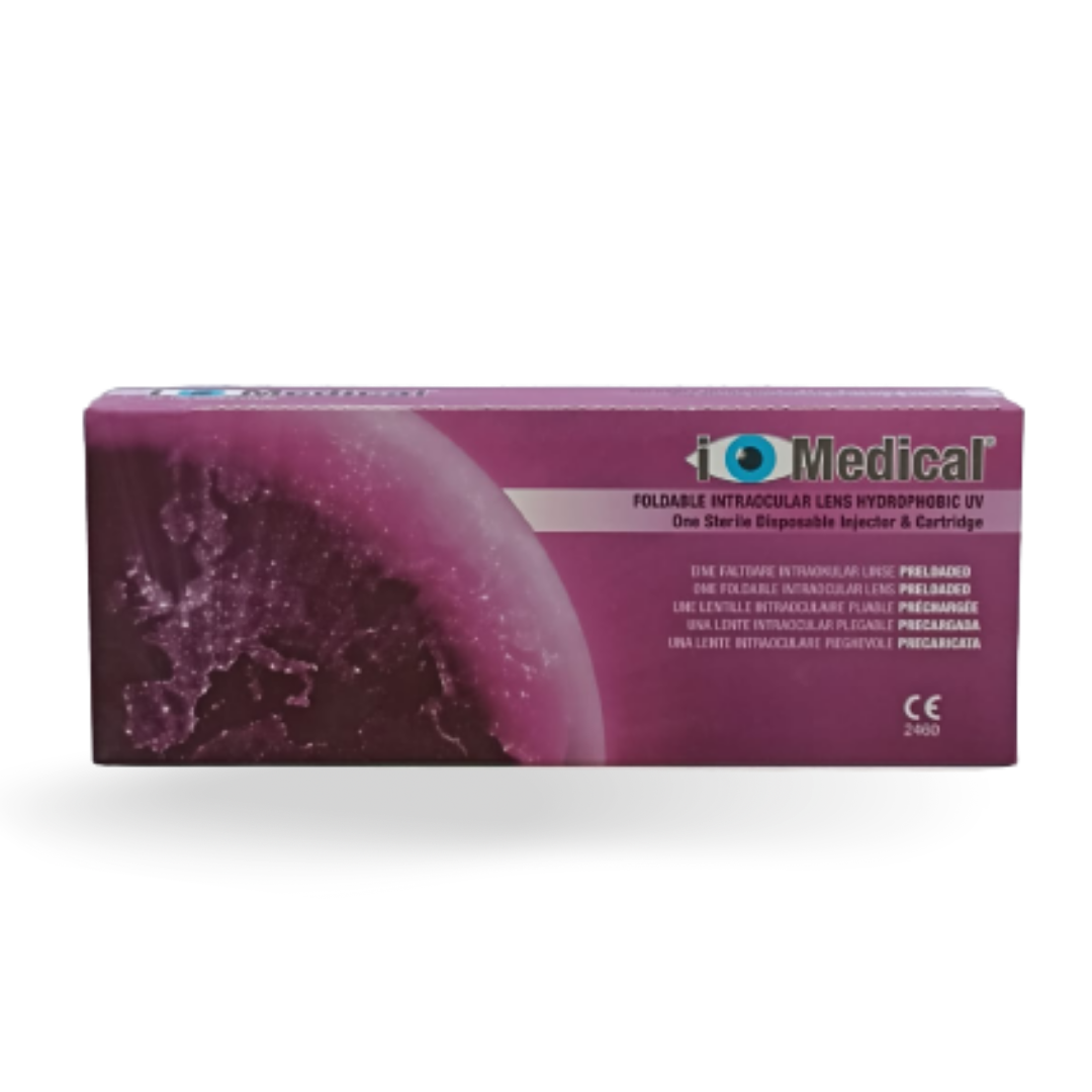 Lente intraocular flexible precargado de cámara posterior