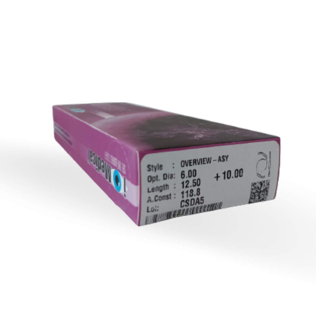 Lente intraocular flexible precargado de cámara posterior