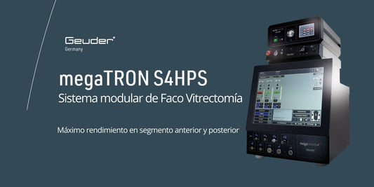 Acercamiento al sistema modular de faco vitrectomía megaTRON S4 HPS