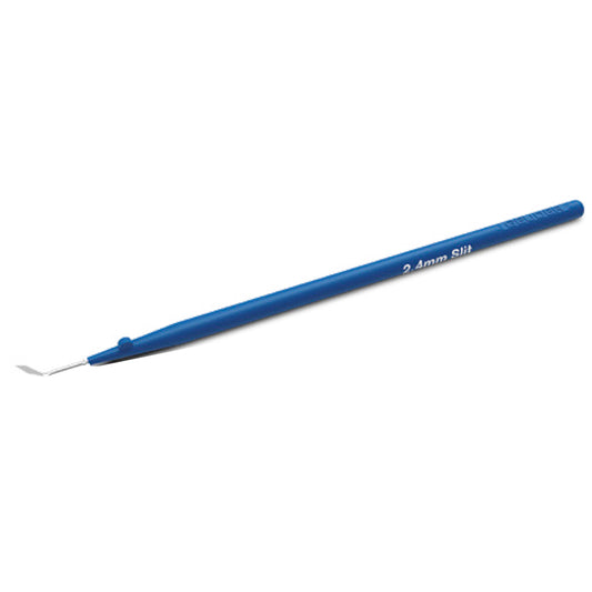 Cuchillete Corte Faco 3.2 mm, angulado, doble bisel, desechableL