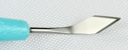 Cuchillete corte Faco 2.20 mm, angulado con bisel arriba, desechable