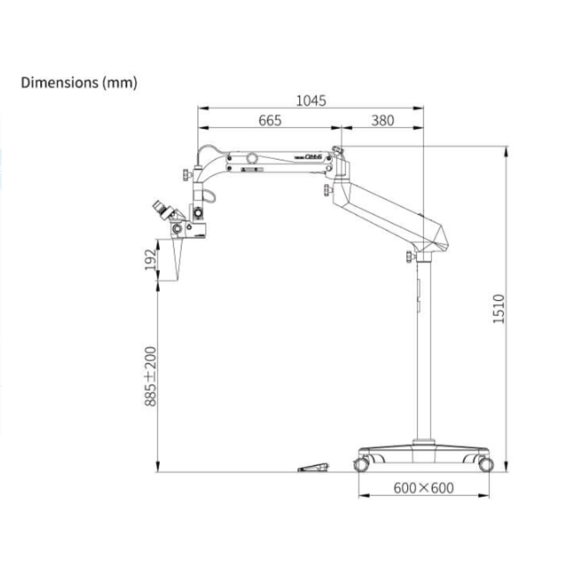 Microscopio Quirúrgico LED de Otorrinolaringología, TAKAGI