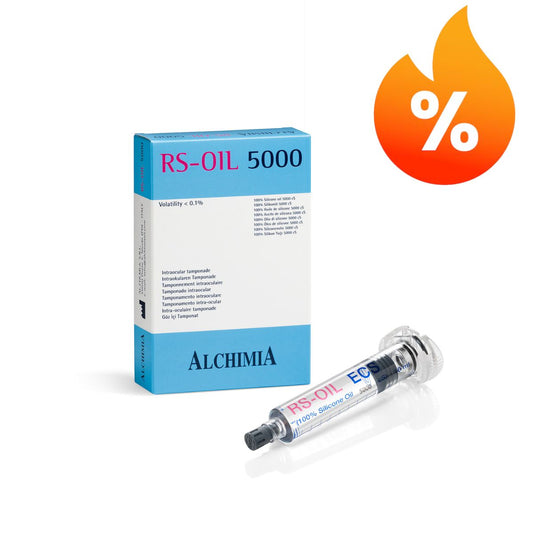 Aceite de silicón intraocular RS-OIL 5000 cs jeringa 10 ml