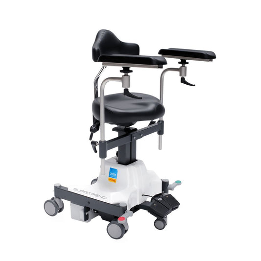 Sillón para cirujano, eléctrico, línea Performance, con descansabrazos y asiento comfortable, UFSK