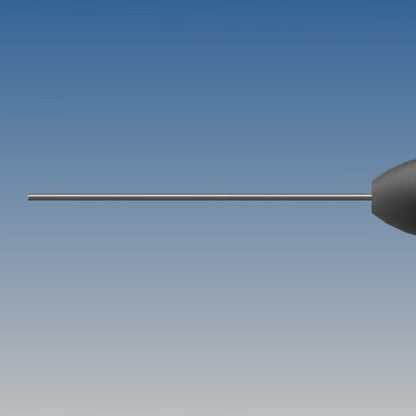 Sonda láser recta, 25G, con conector SMA, en empaque estéril
