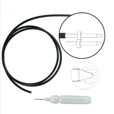 Candelabro Doble Campo Amplio 25G, Compatible con B&L Millennium y Stellaris, Desechable, AKTIVE