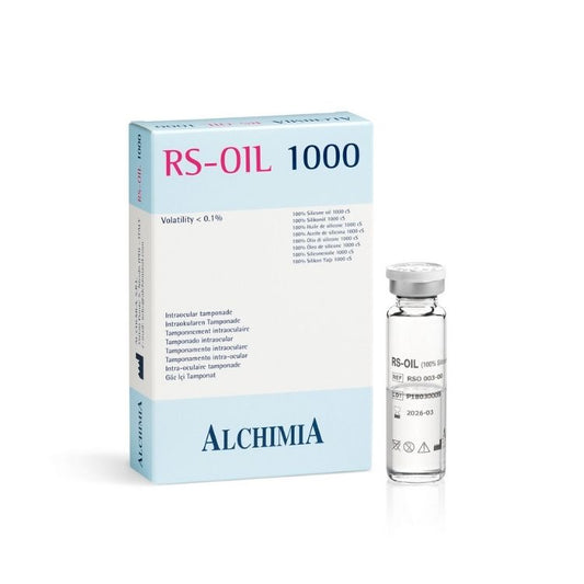 Aceite de silicón intraocular RS-OIL 1000 cs vial 10 ml