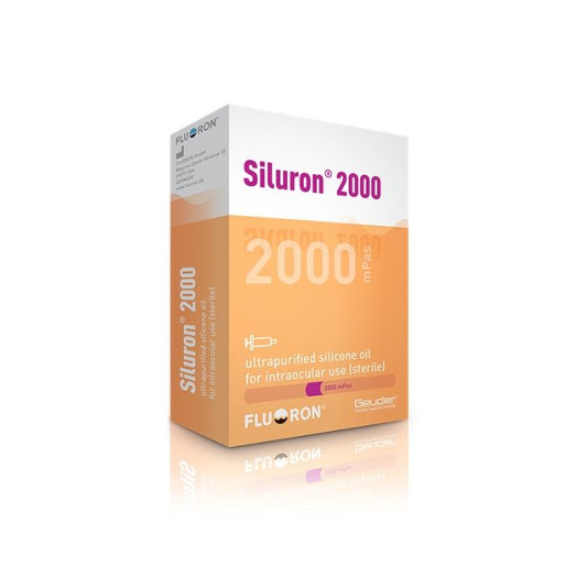 Aceite de silicón intraocular Siluron 2000 cs jeringa 10ml